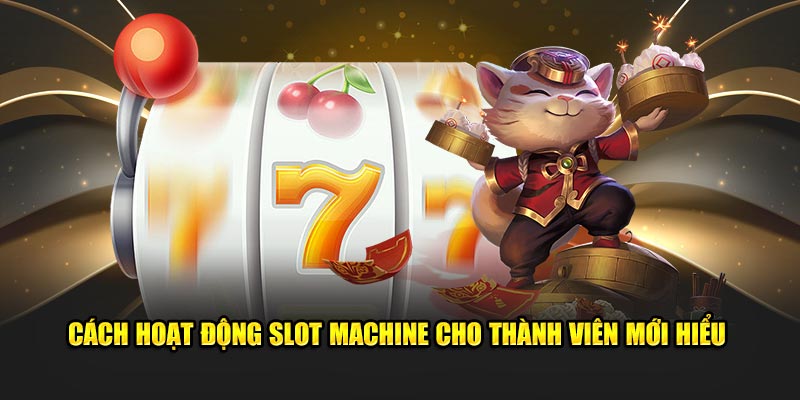 Cách hoạt động slot machine cho thành viên mới hiểu 